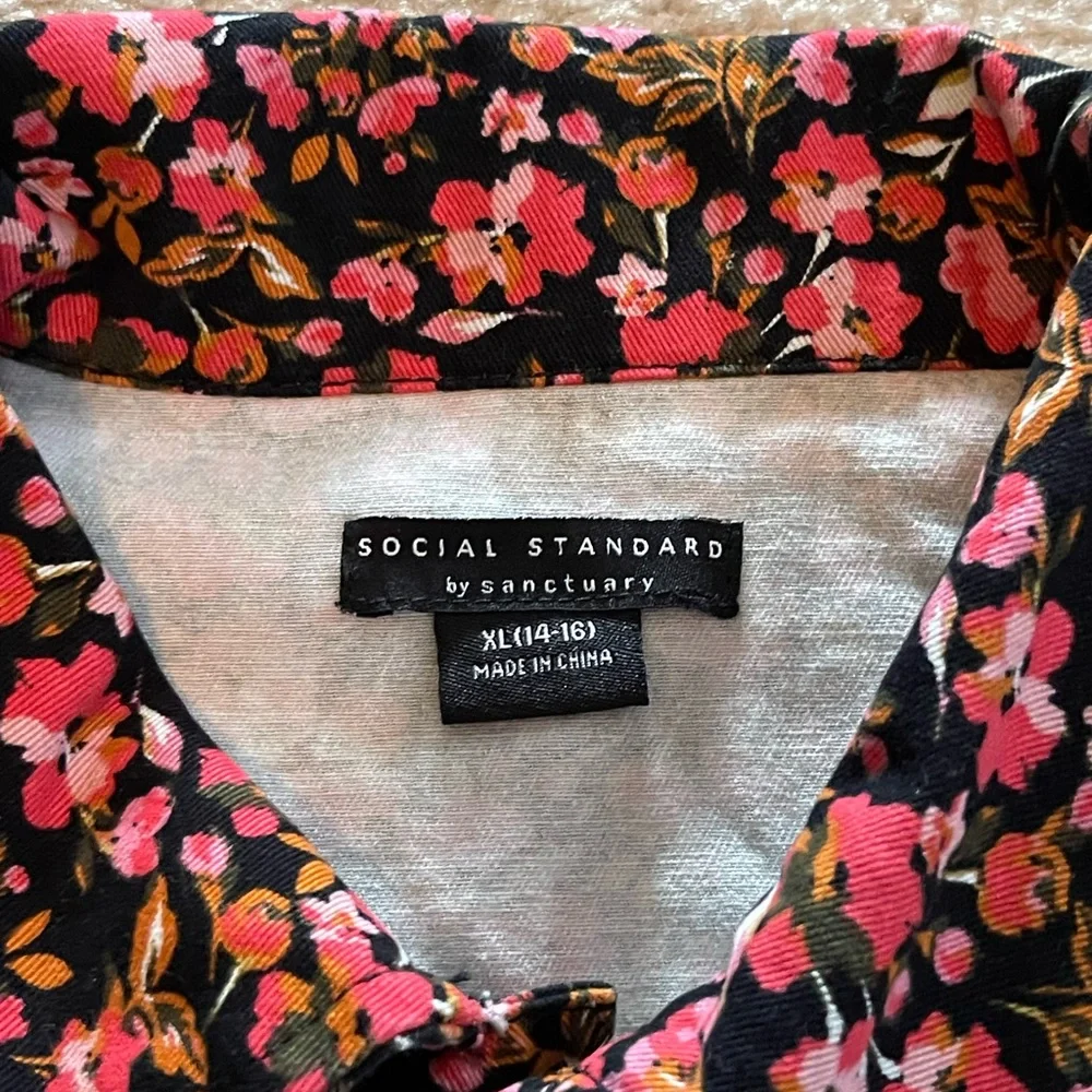 Social Standards By Sanctuary - Flower Jacket - Girl’s - Size: XL 14-16